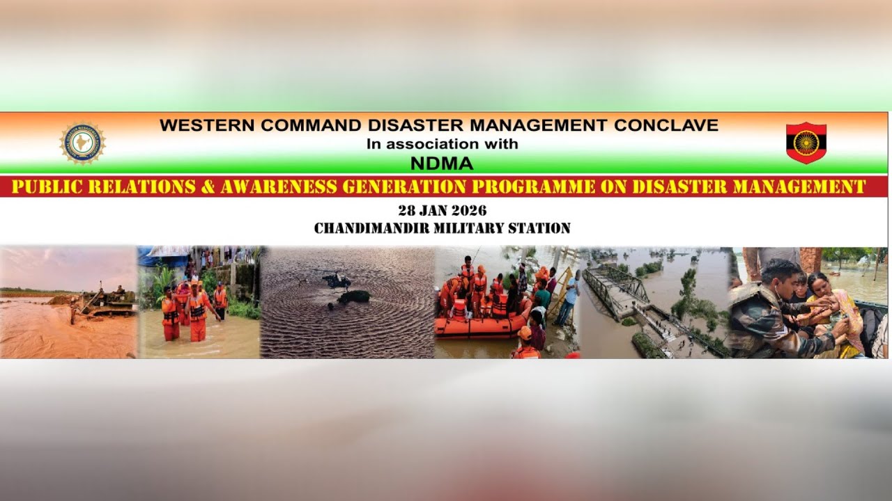Western Command Disaster Management Conclave in Association with NDMA Session 3 & 4