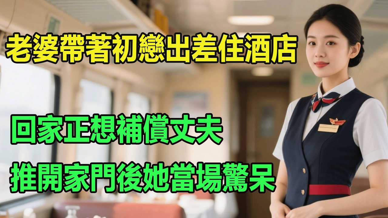 老婆帶著初戀出差住酒店，回家正想補償丈夫，推開家門後她當場驚呆。