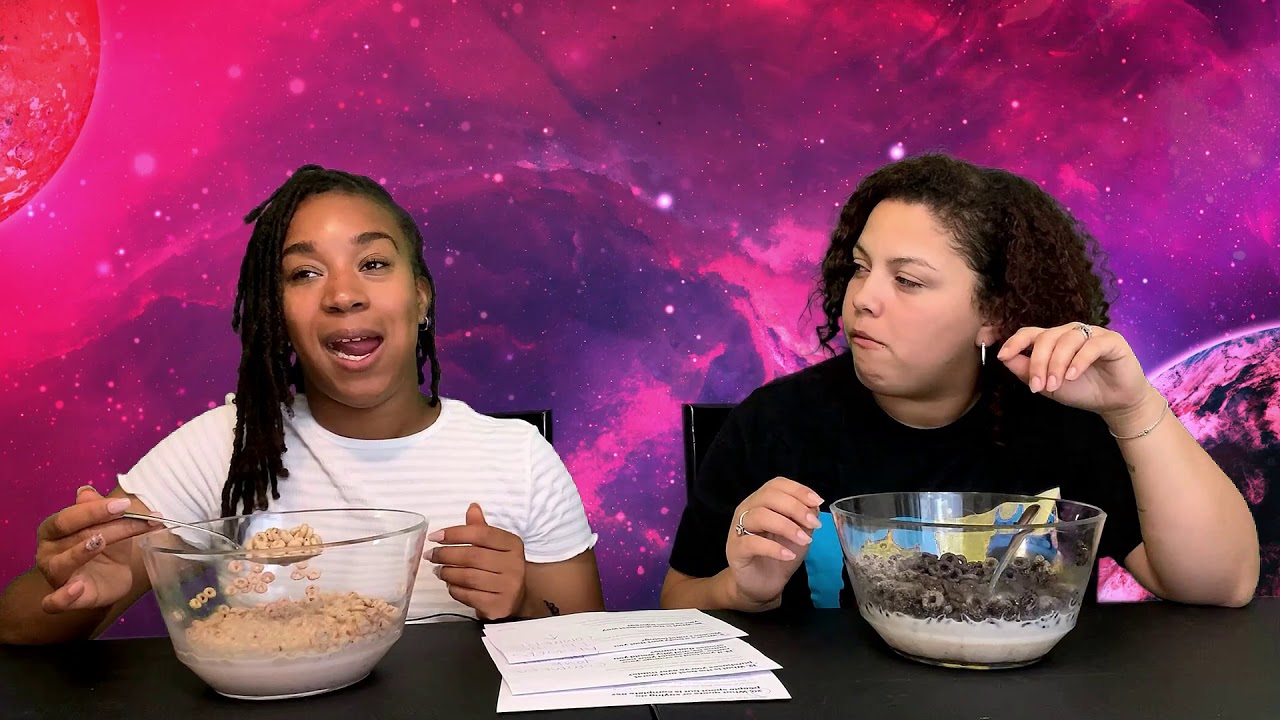 Cereal Mukbang! Interesting Questions with Cici & Bri! ASMR