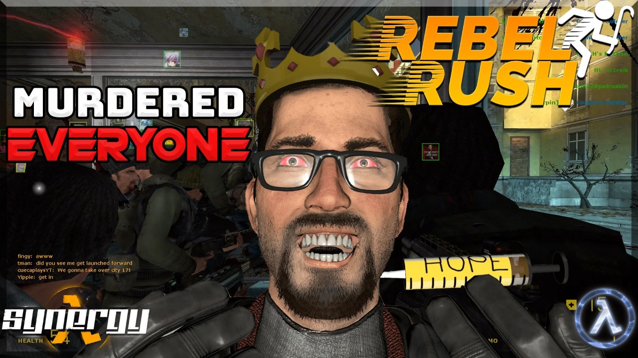 Don’t Play Half Life Coop Alone (Rebel Rush)