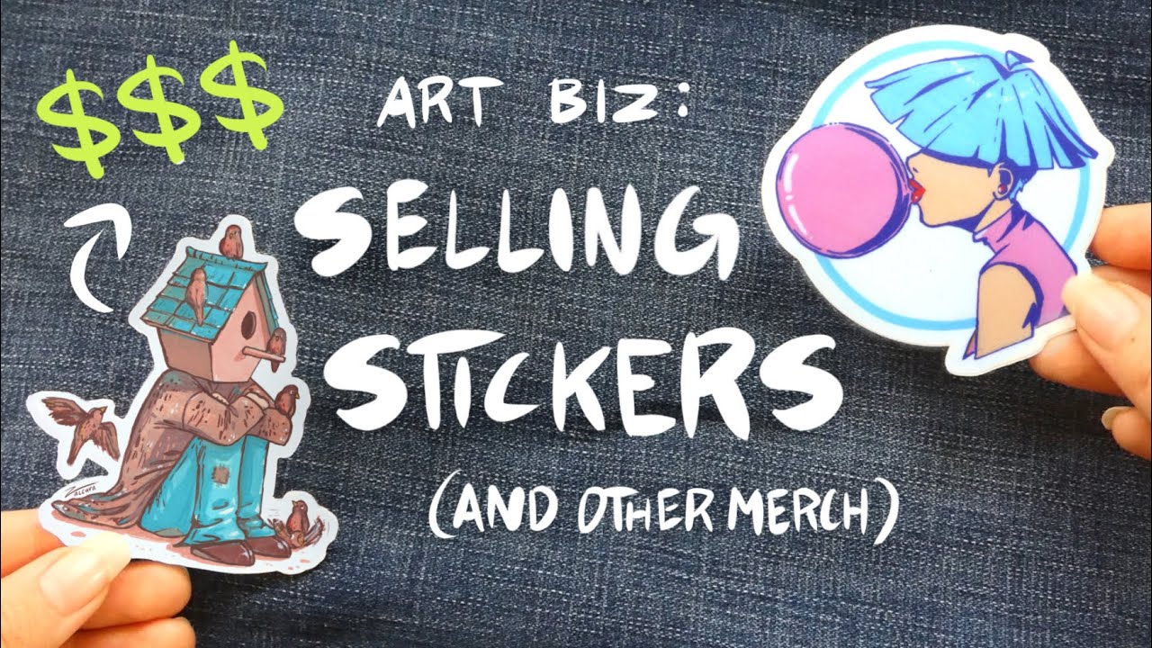 How to start a sticker business | EVERYTHING you need + step-by-step process