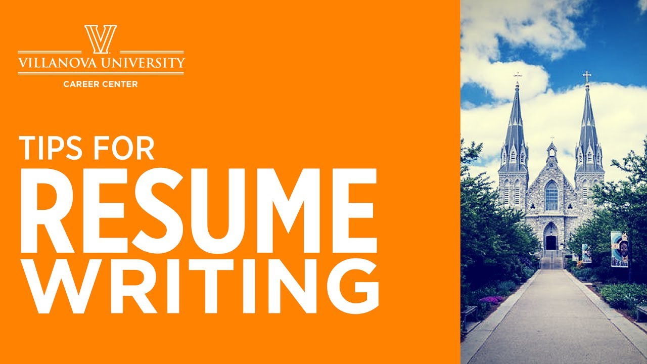 How to Write a Winning Resume - Villanova University Career Center