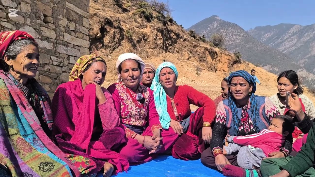 Hidden Nepal: Women Singing Ancient Thadi Bhaka in the Mountains| real Nepal village life