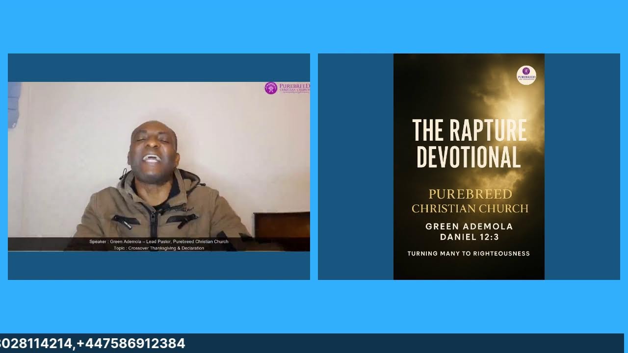 Purebreed Bible Basic
Crossover Declaration
Purebreed Christian church