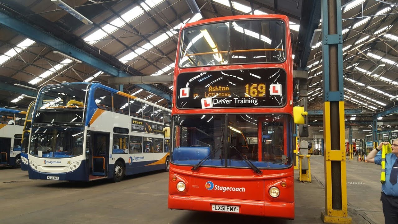 I GOT TO TRAVEL ON AN OUT OF USE TRIDENT|At the stagecoach Hyde road depot