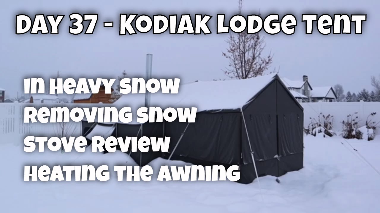 День 37 Kodiak Lodge Stove Tent 6170