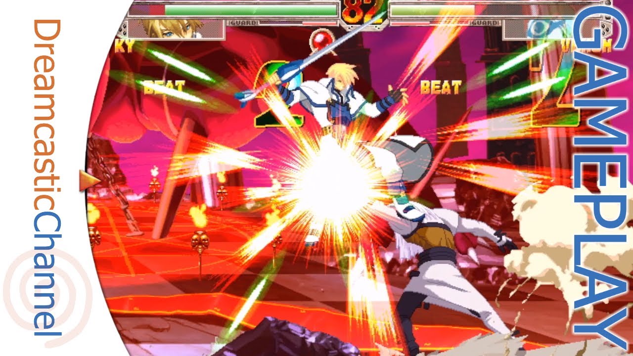 Gameplay: Guilty Gear X (Dreamcast) | Arcade Mode