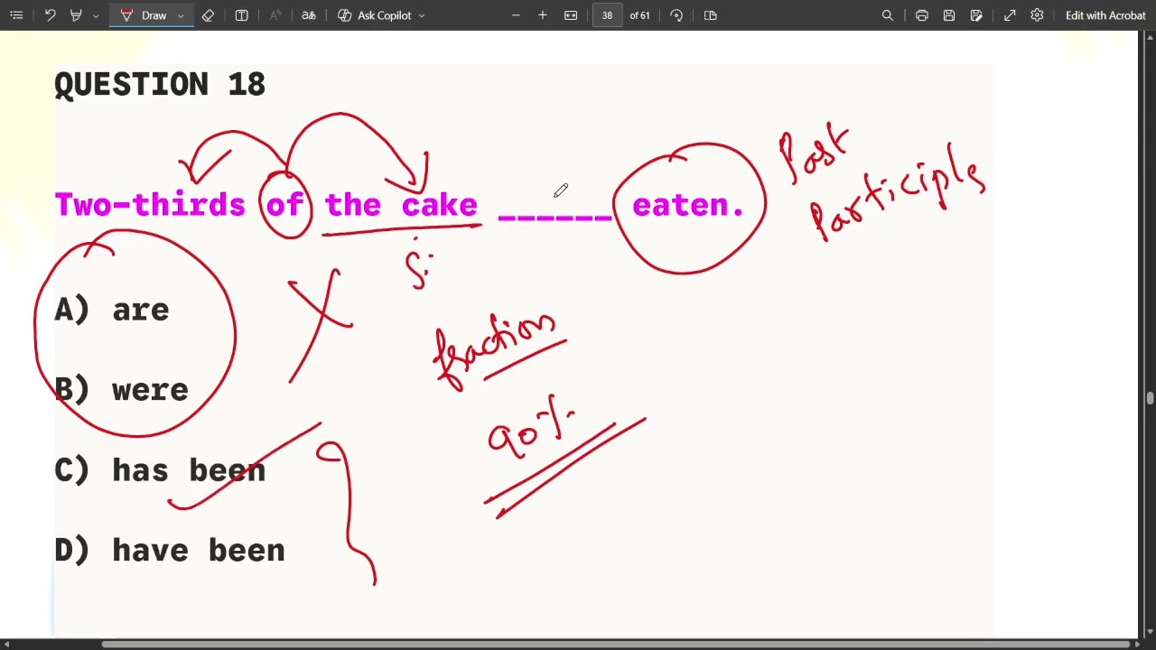 SUBJECT VERB AGREEMENT PART 2 LIVE