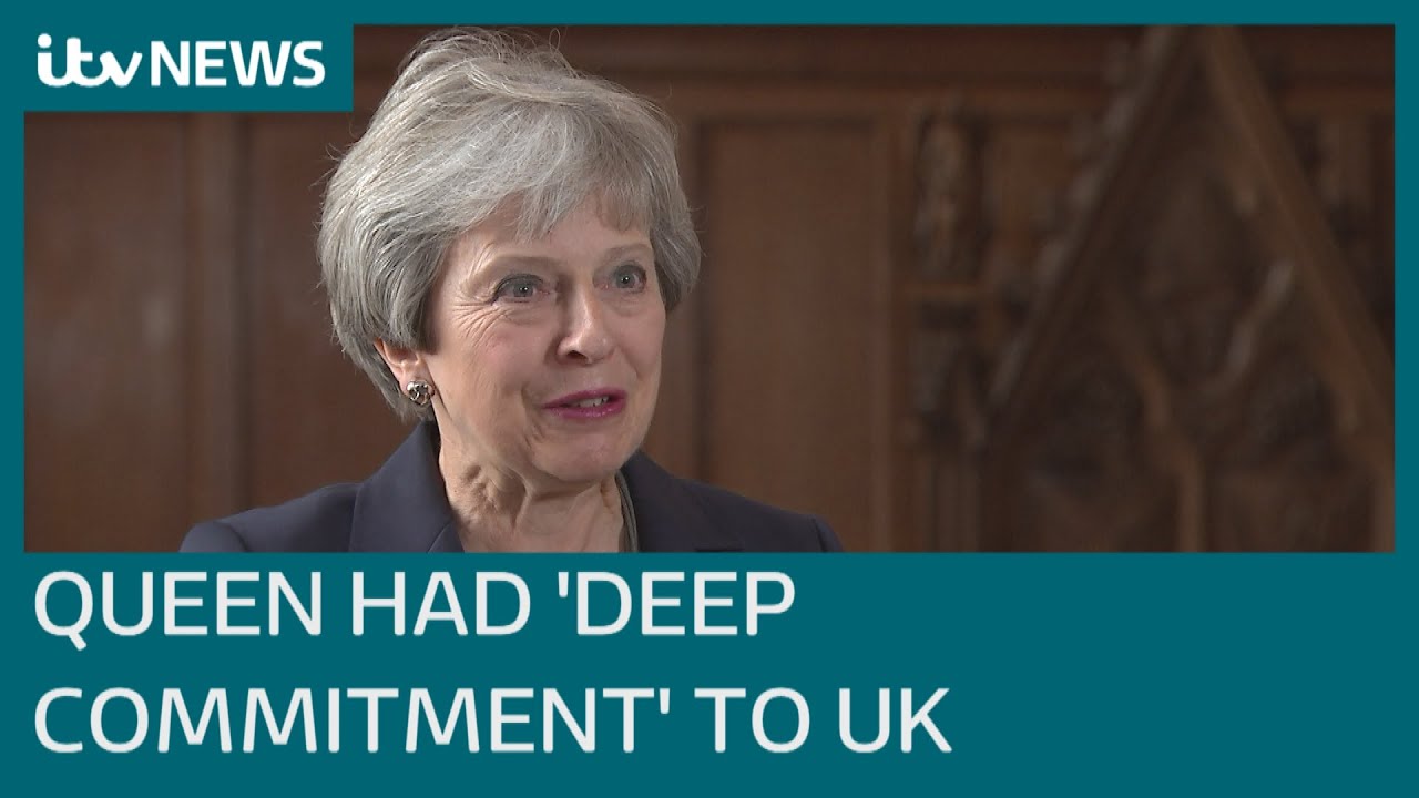 Theresa May says the Queen will be remembered as an 