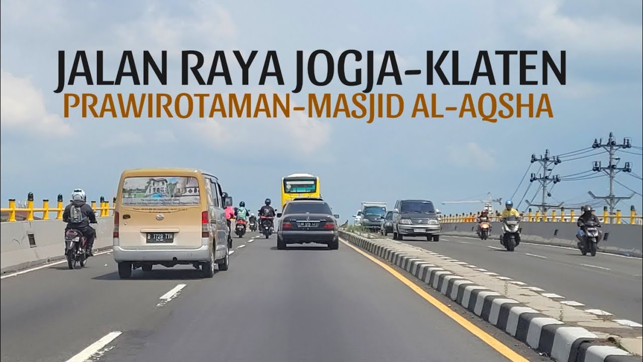 Kota Yogyakarta (Prawirotaman) - Klaten (Masjid Al-Aqsha) via Ring Road Selatan