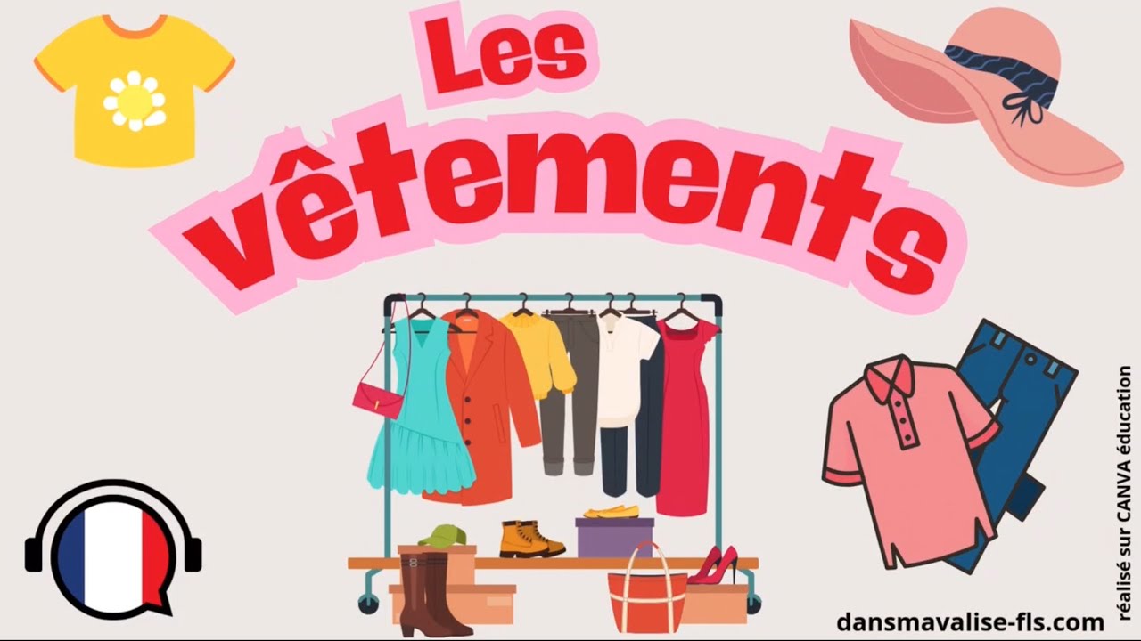 Le lexique des vêtements