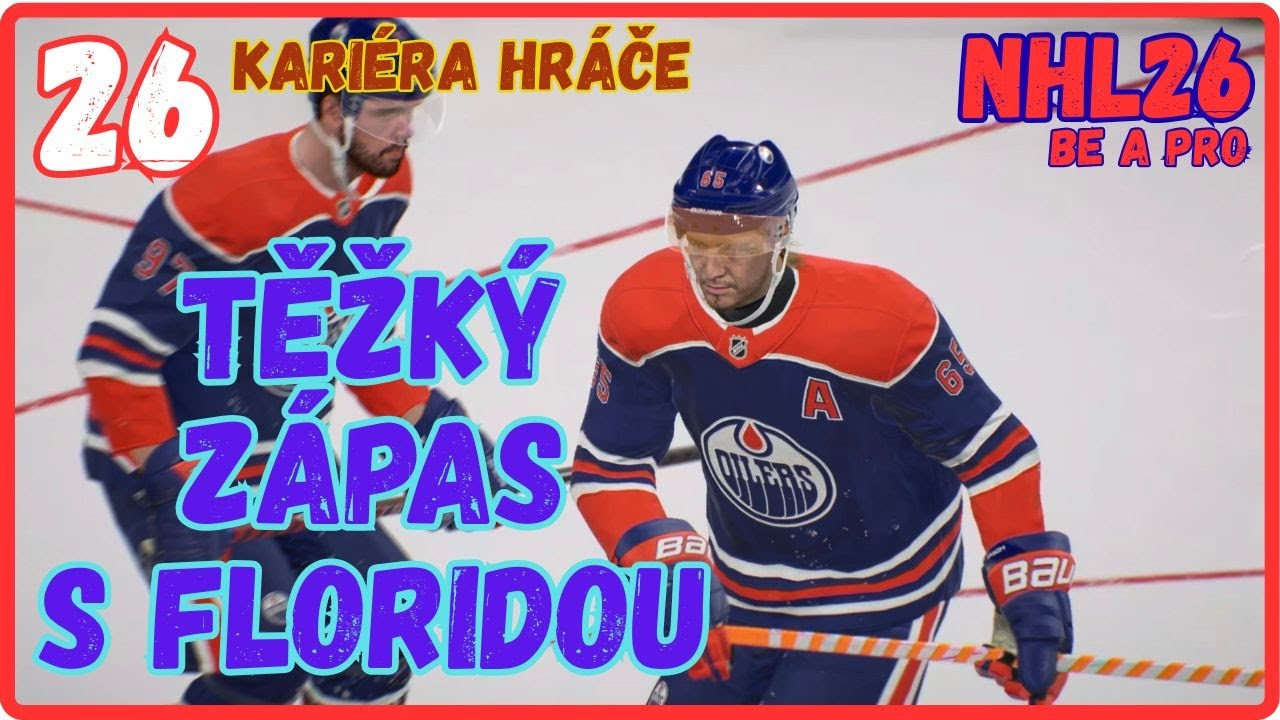 Bitva s Pantery! #026 | Kariéra hráče NHL26 cz