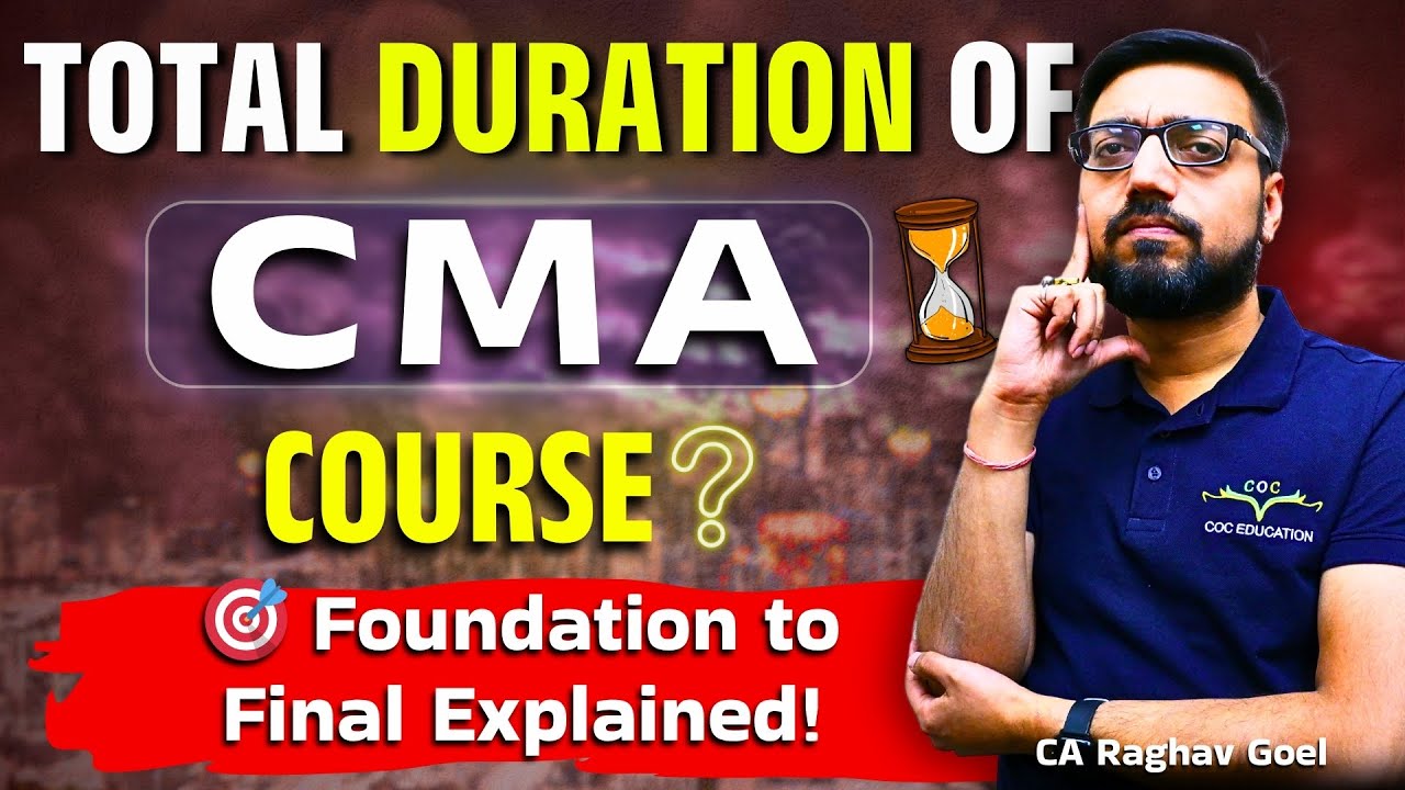 Total Time Required to Become a CMA | Must Know Before You Start! | CMA Course Duration #cmaclasses