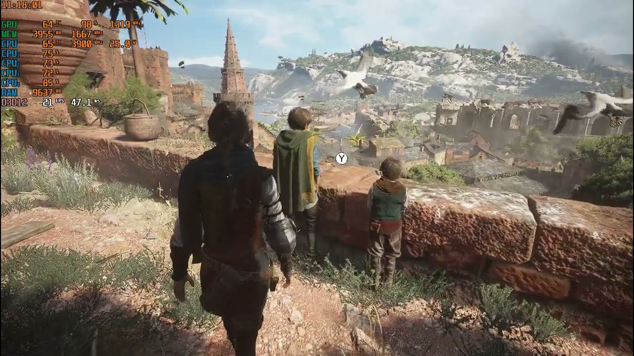 A Plague Tale Requiem  (1360×768 Windows 11 Ryzen 3 2200g Vega 8)