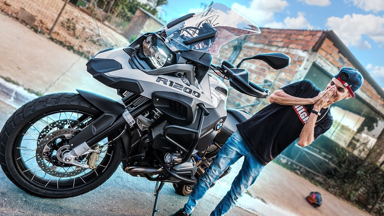 TESTEI A BMW R1200 *é essa que vocês gostam?*