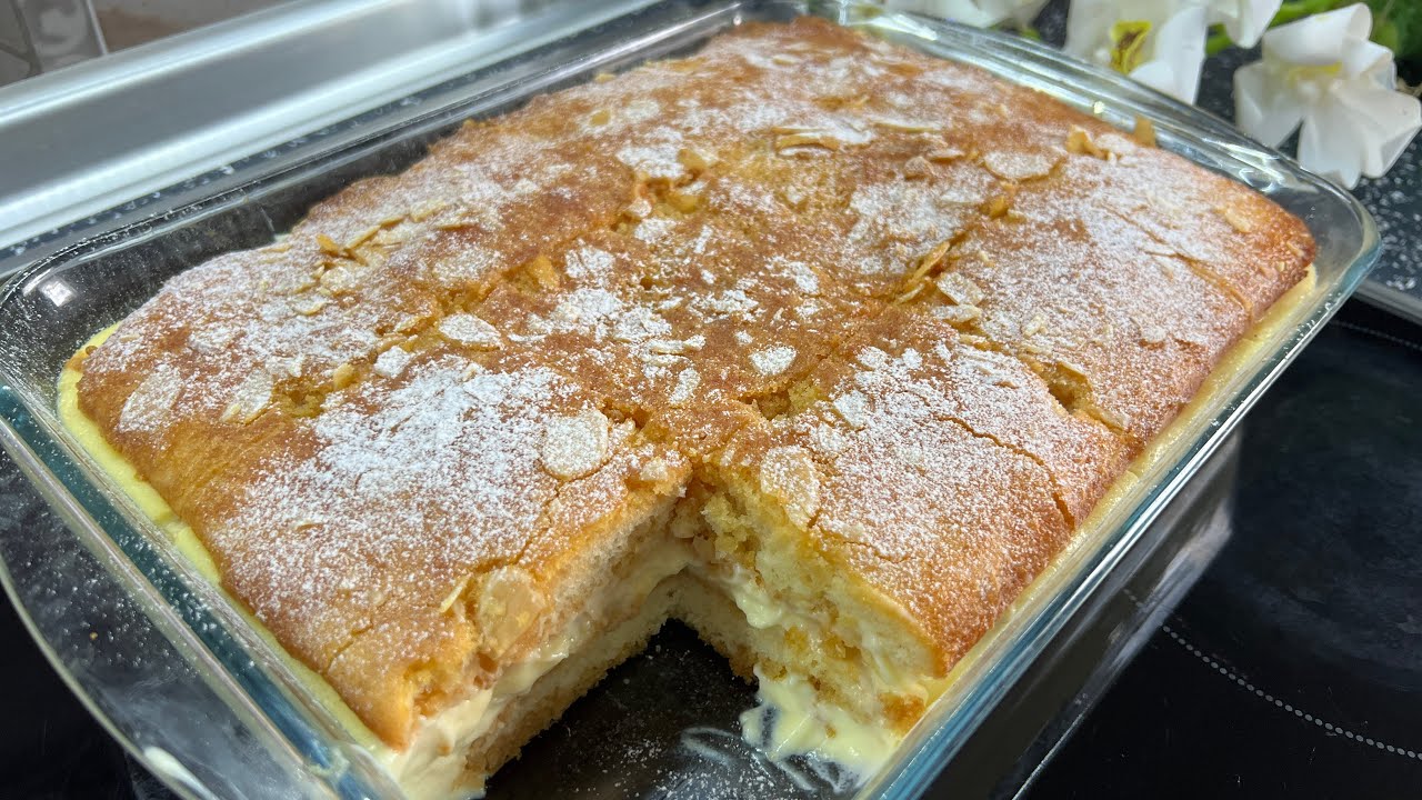 Torta magica 😱 La farai ogni giorno , Ricetta facile che vale di provare