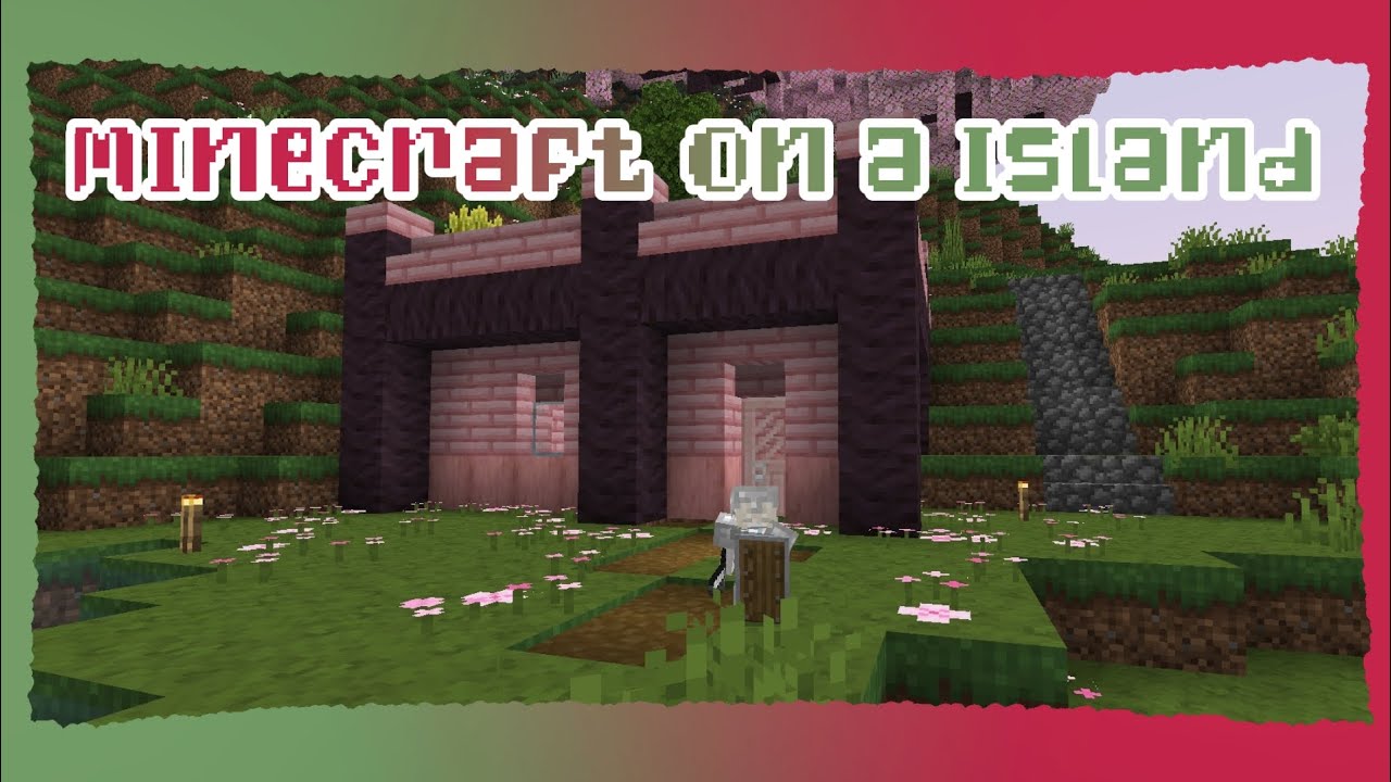 {Violet plays} minecraft long play on an island! | seed in description! | 