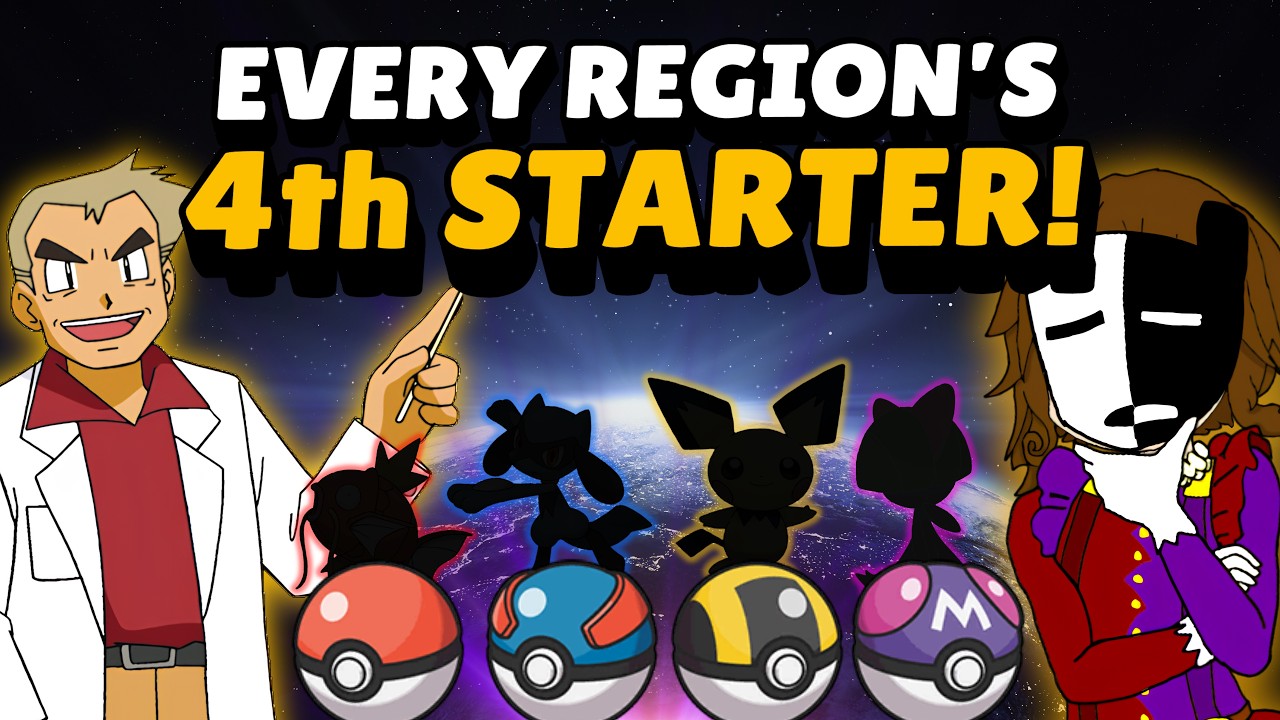 What Would Every Pokémon Regions 4th Starter Be?
