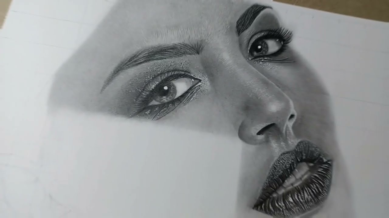 HOW TO DRAW HYPER REALISTIC LIPS !!!! TUTORIAL !!!! STEP-BY-STEP