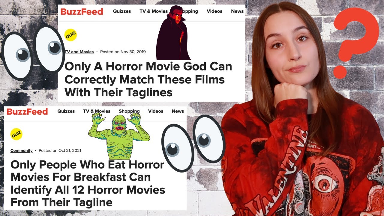 Can you match these horror movies to their taglines?