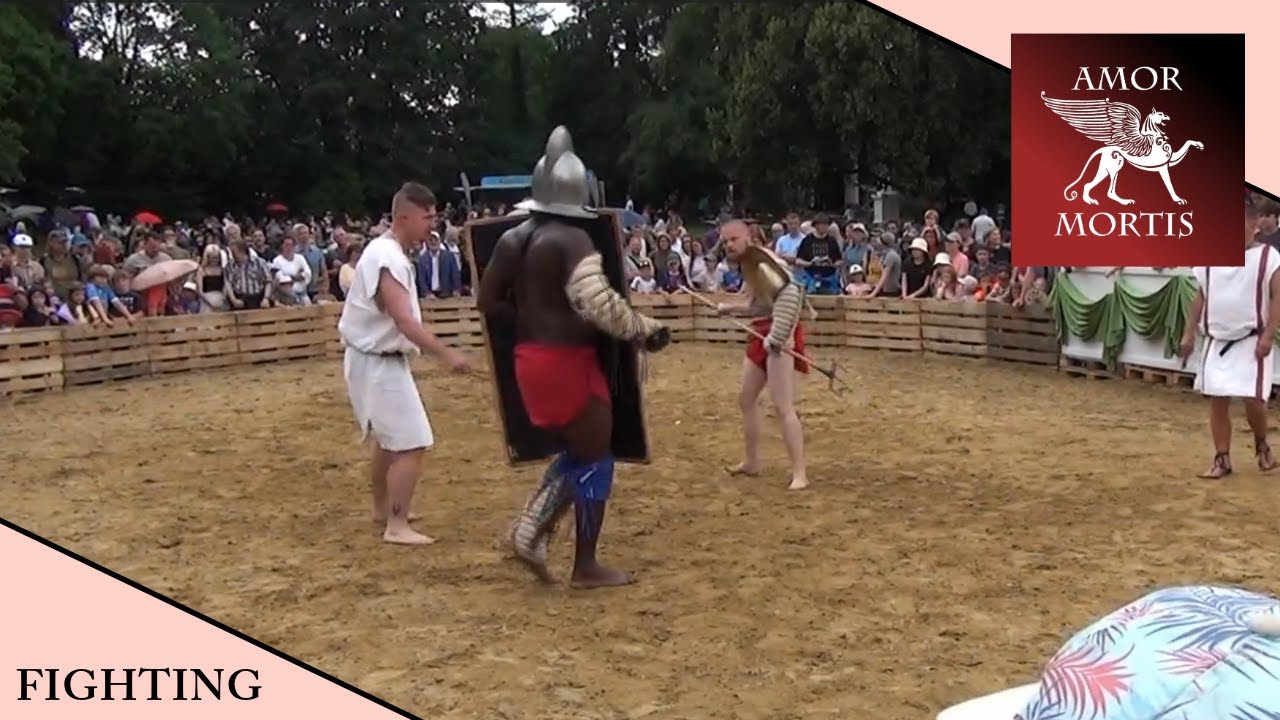 Kempten #4 | Retiarius vs Secutor | Amor Mortis