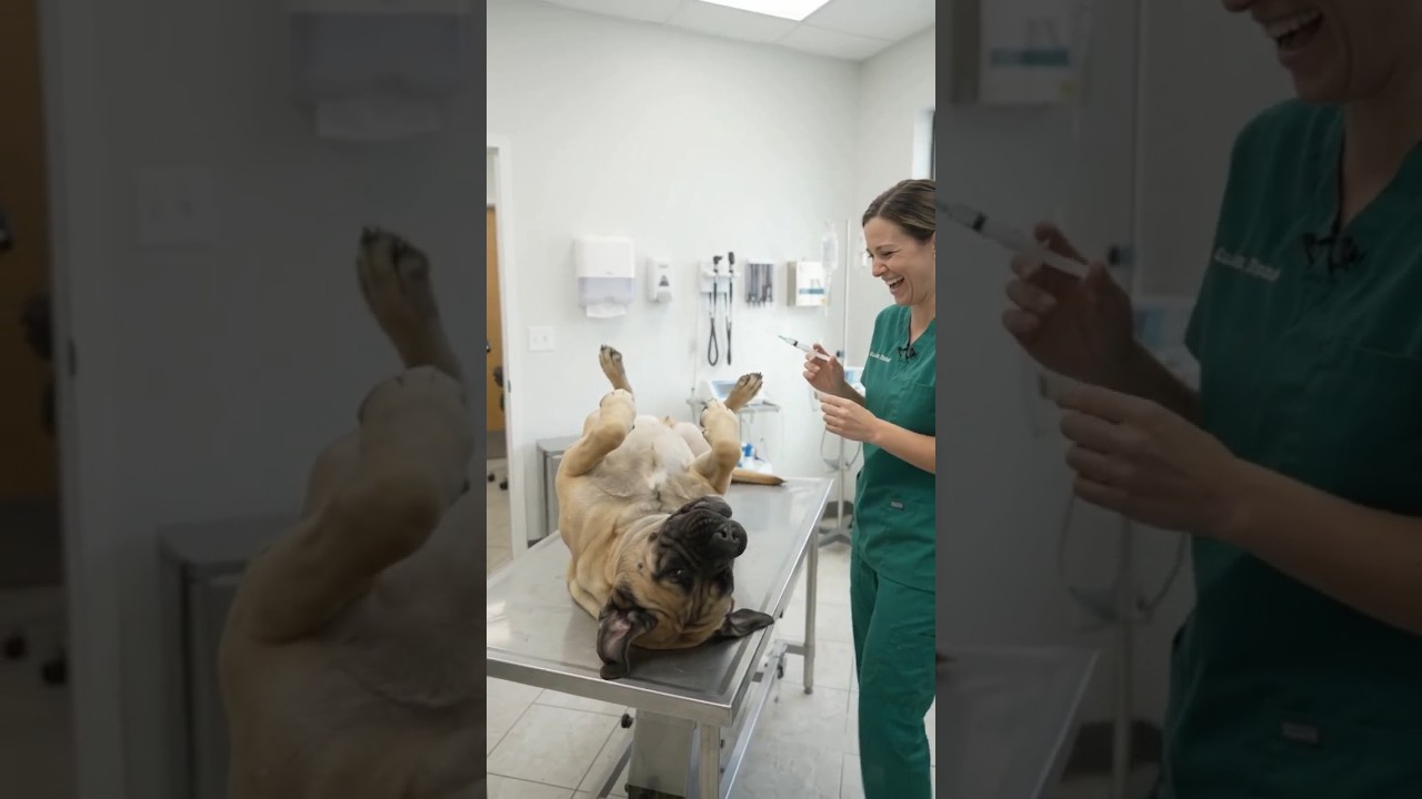 This Mastiff's Reaction To A Vaccine Shot Is Going Viral 🐶