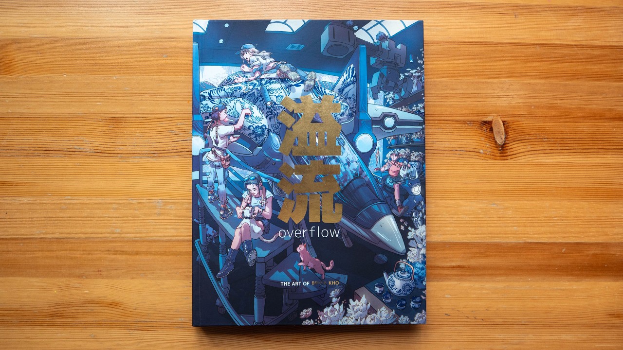 Overflow: The Art of Bryce Kho (book flip)