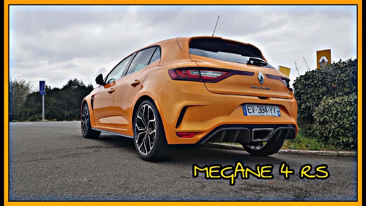 UN PETIT TOUR EN MEGANE 4 RS 😱 !! UN SON MOTEUR HORS NORME !!😁😱