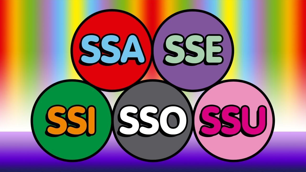 SSA SSE SSI SSO SSU - CRIANÇAS INTELIGENTES - A E I O U - BRASIL -PORTUGÊS