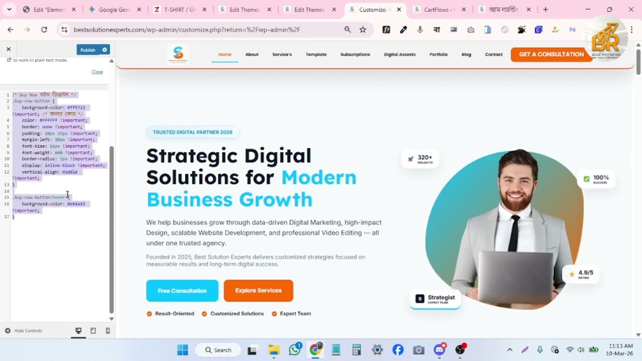 AI দিয়ে যেকোনো ওয়েবসাইটে Buy Now Button যুক্ত করুন | Easy Method 2026 | BUILD WITH RAIHAN