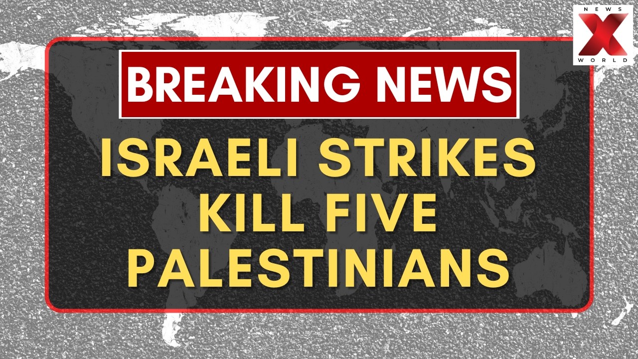 Israeli Airstrikes Kill Five in Gaza, Fragile Truce Near Collapse | NewsX World