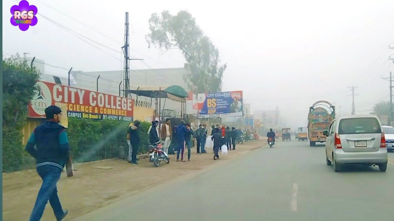 Cold Weather Condition in Multan Punjab Pakistan December 2021