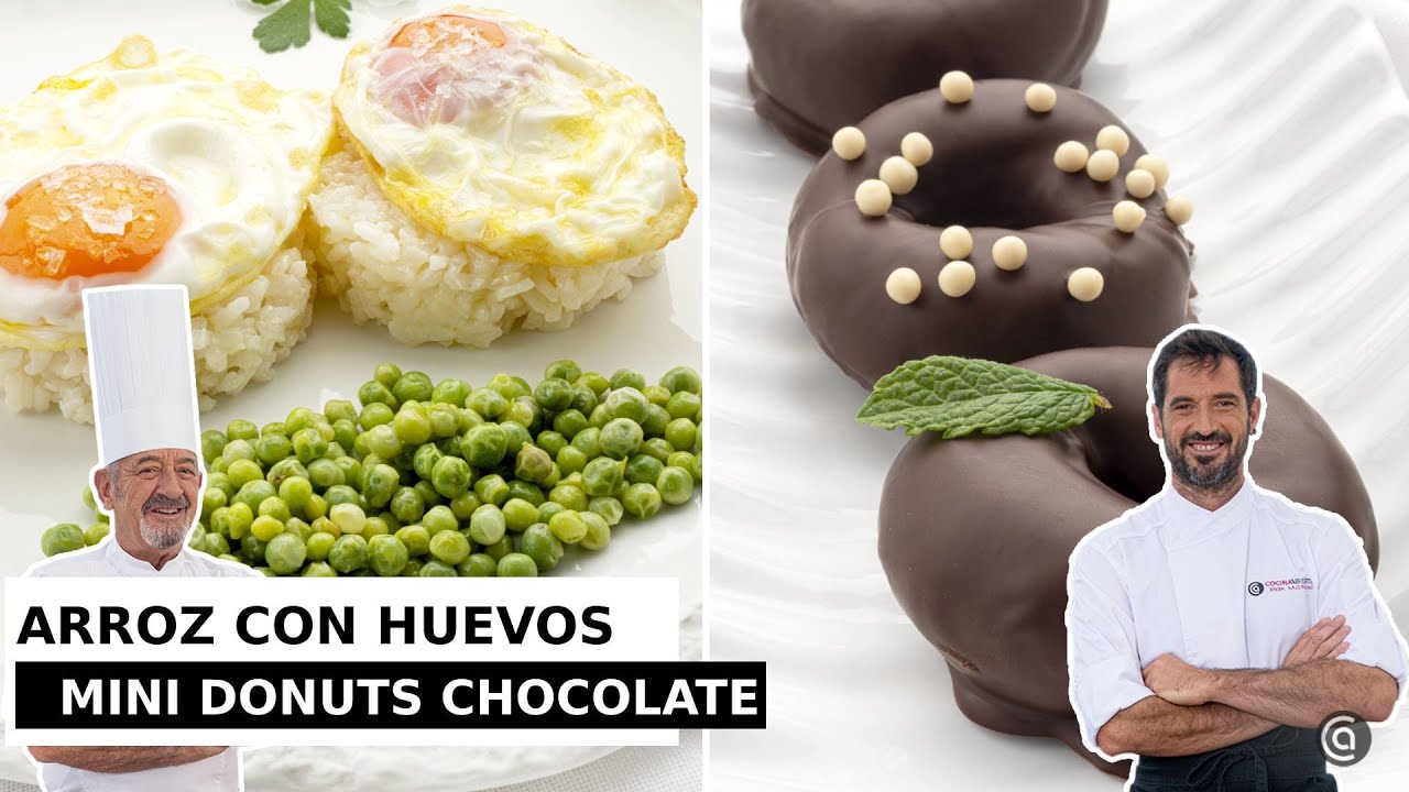 El ARROZ con HUEVOS y los MINI DONUTS de Joseba y Karlos Arguiñano con los que triunfaréis
