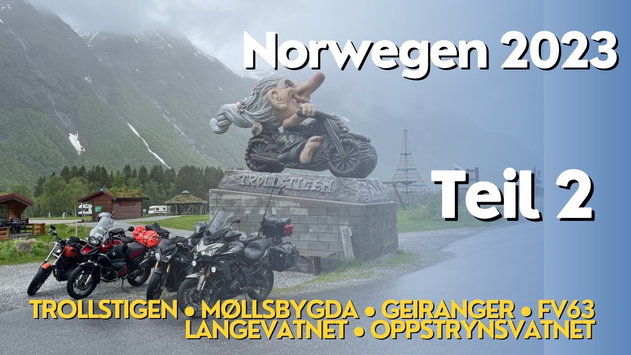 Motorradreise Norwegen | Teil 2 - Tag 4 | Ein kleiner Einblick in unsere achttägige Tour