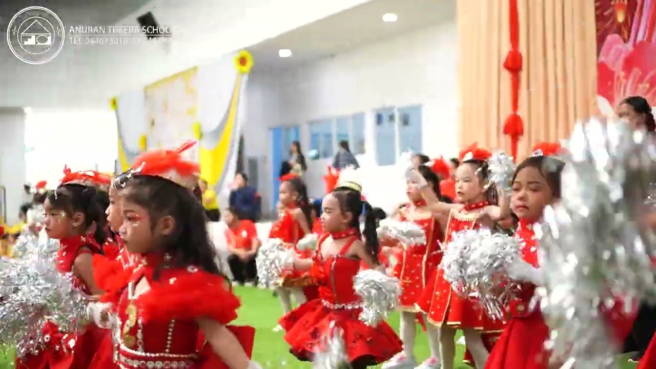 เต้นเชียร์กีฬาสี || ReD SOUL DRAGON || อนุบาลธีรา - ระดับปฐมวัย