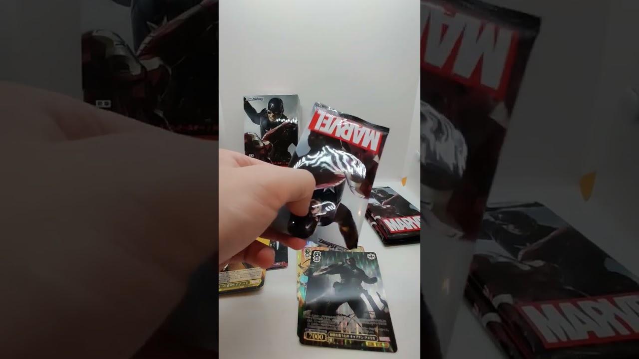 Weiss Schwarz Japanese Marvel Premium Booster Box Opening. World 1st unboxing ot this box?