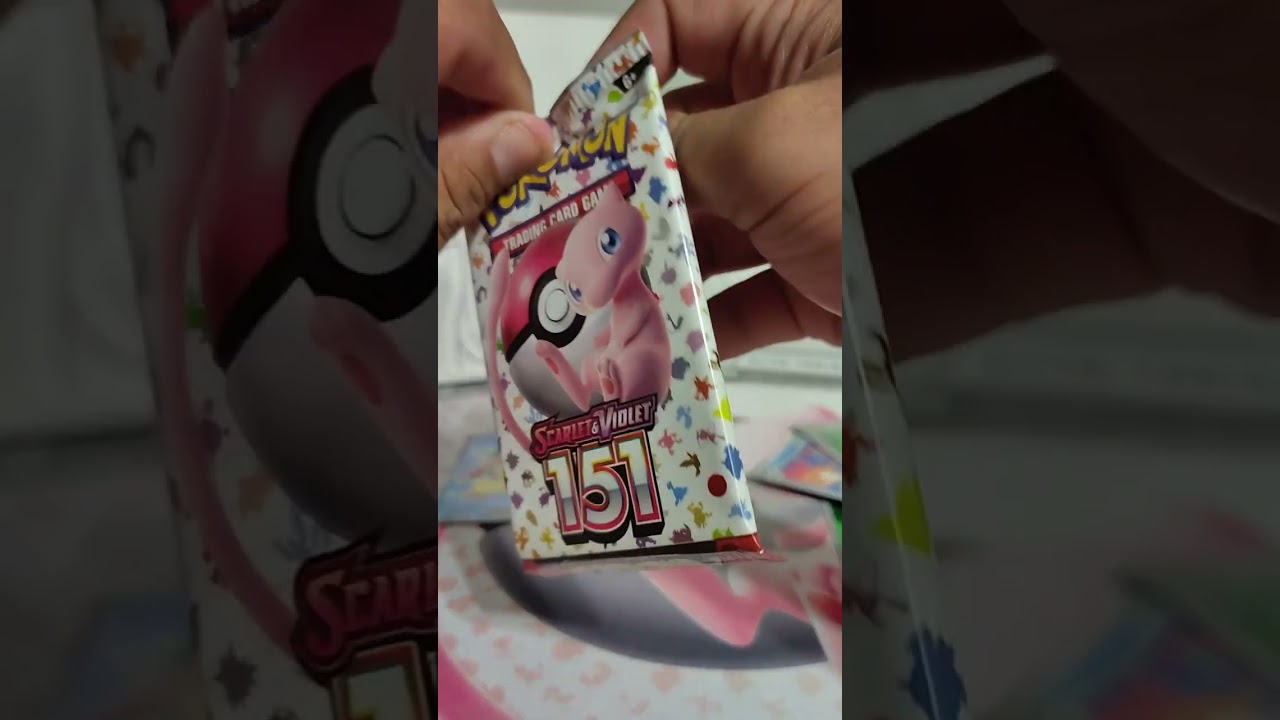 Pokemon Scarlet and Violet 151 Booster Bundle Opening 