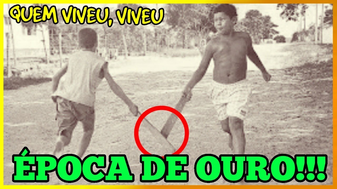 As Brincadeiras De Rua De Antigamente! Anos 80 e 90