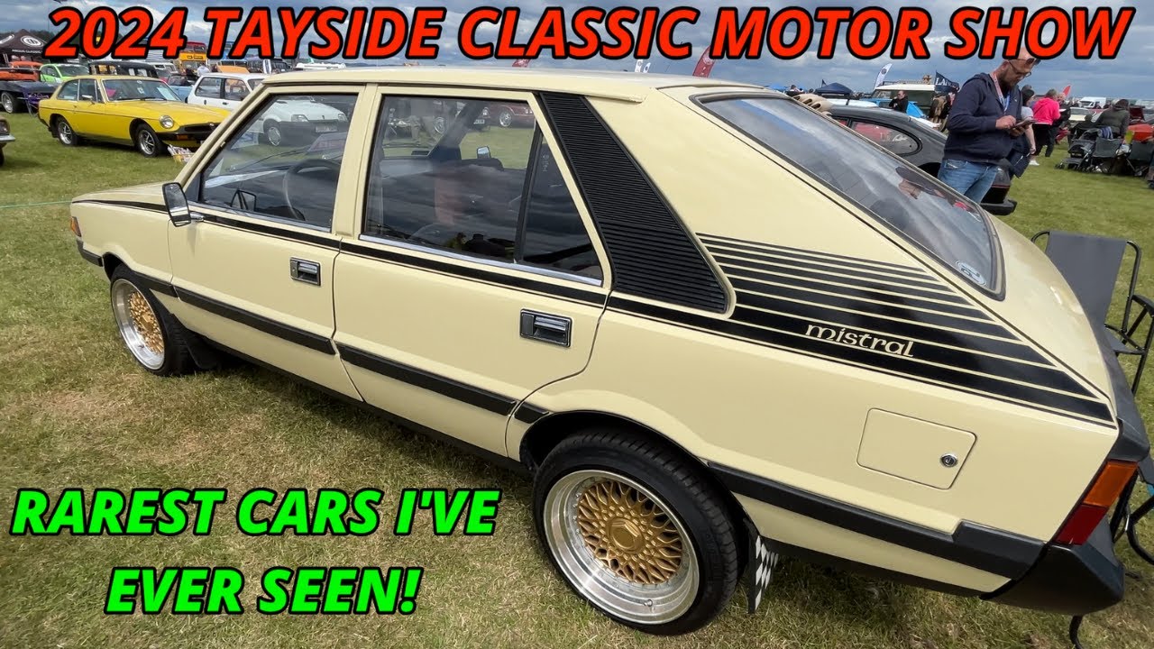 2024 TAYSIDE CLASSIC MOTOR SHOW - SCOTLAND - THE RAREST CAR'S EVER!