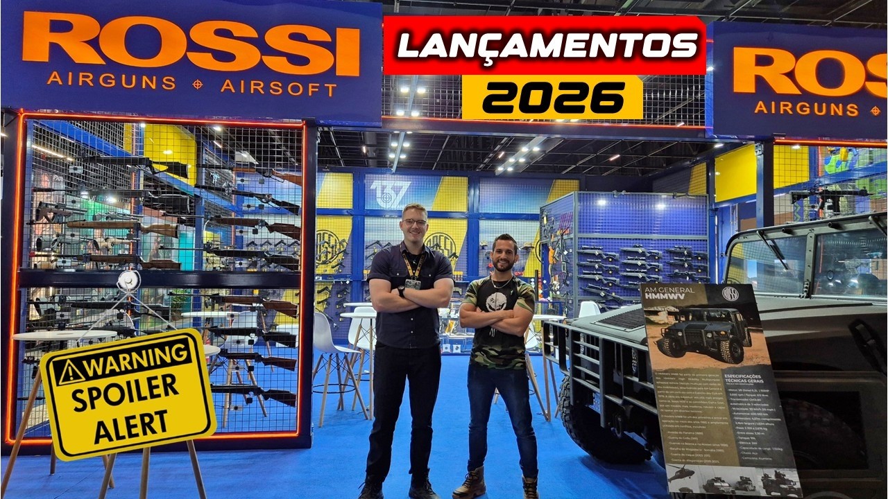 TODOS OS LANÇAMENTOS ROSSI 2026 - VÁRIAS CARABINAS EM DETALHES