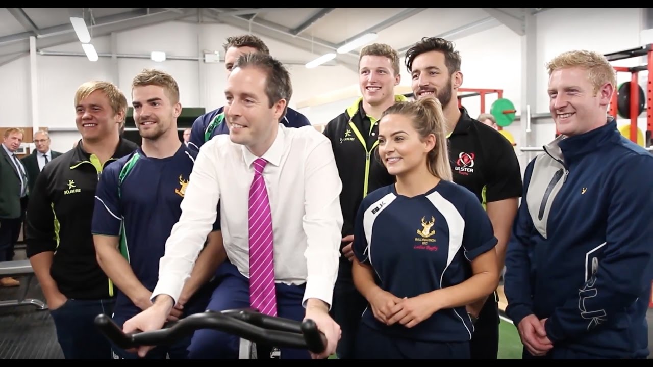 Ballynahinch RFC Community Gym Opening
