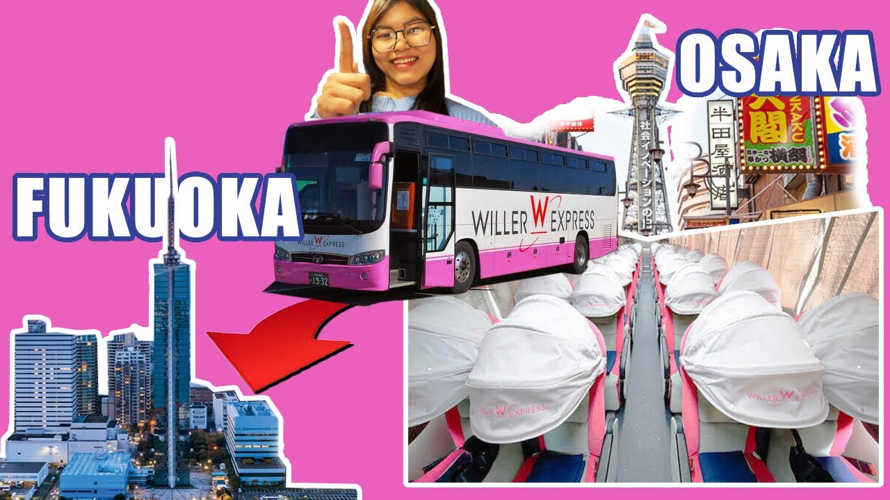 Osakaကနေ Fukuokaကို စျေးသက်သက်သာသာ High Way ကားနဲ့ သွားကြည့်ကြမယ်_Vol.105