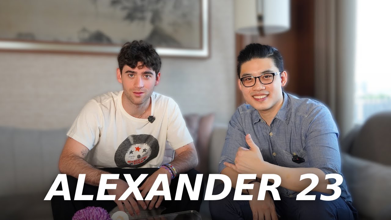 終於見到 Alexander 23 本人！來亞洲巡迴的心情是......
