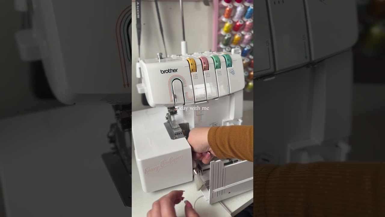 Maintenance on my machines. #sewing #kidsclothing #smallbusiness #handmadestuff #sahms #kidsfashion