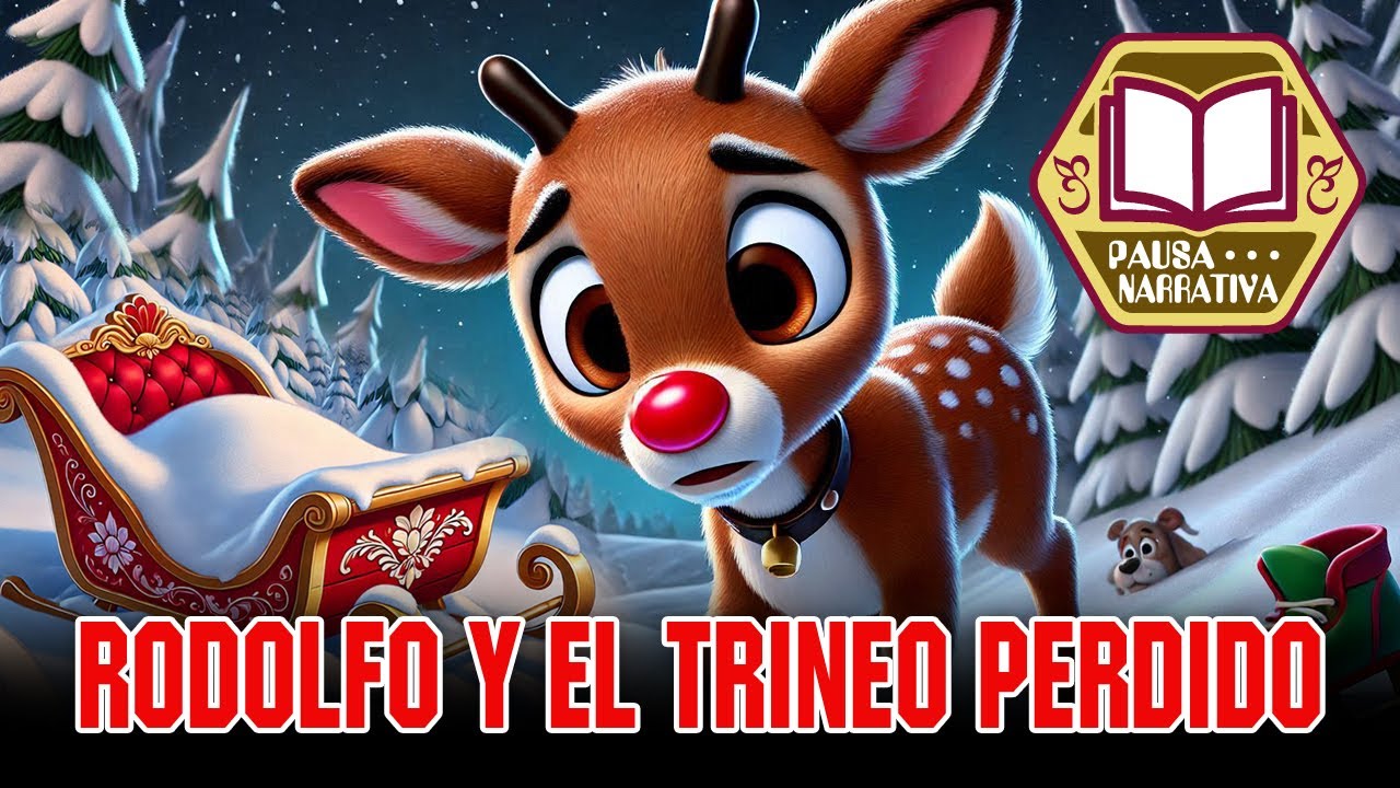 Rodolfo y el trineo perdido 🎄❄️ Papa Noel pierde su trineo pocos dias antes de Navidad 