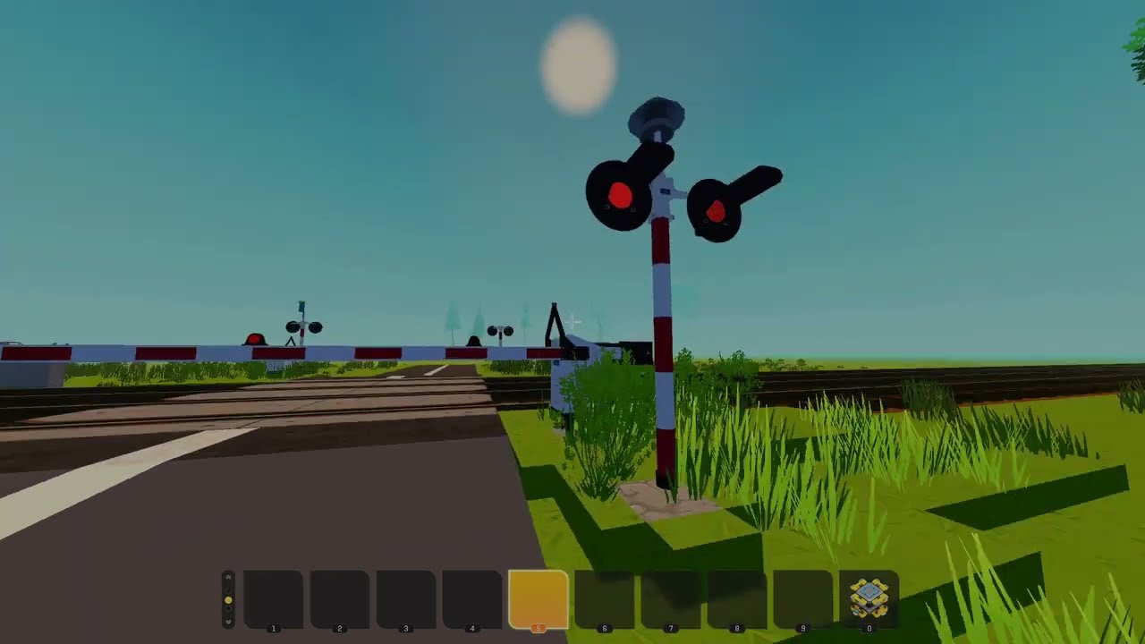 [UNIKAT] SSP Przejazd Kolejowy W Scrap Mechanic 32