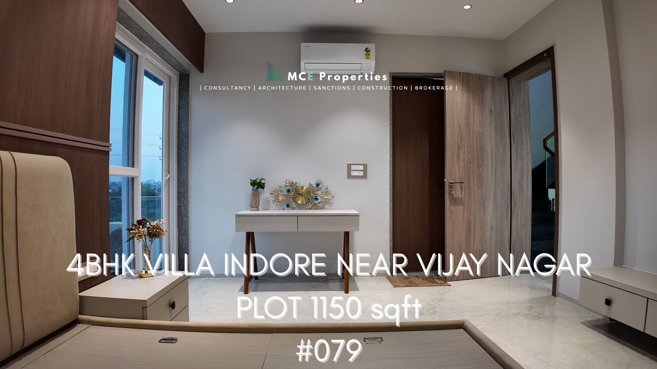 ID #079 Premium 4BHK Villa for Sale in Indore | Nr Vijay nagar | 1150 sqft Plot | 