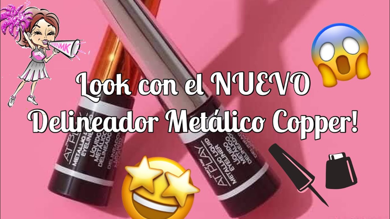 Look con el NUEVO Delineador Copper At Play