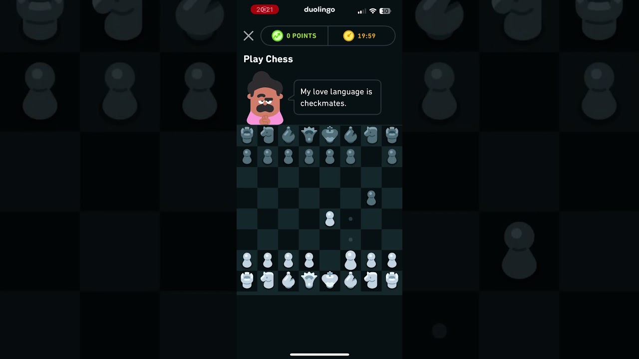 Oscar Duolingo chess in 4.00 (WR?)