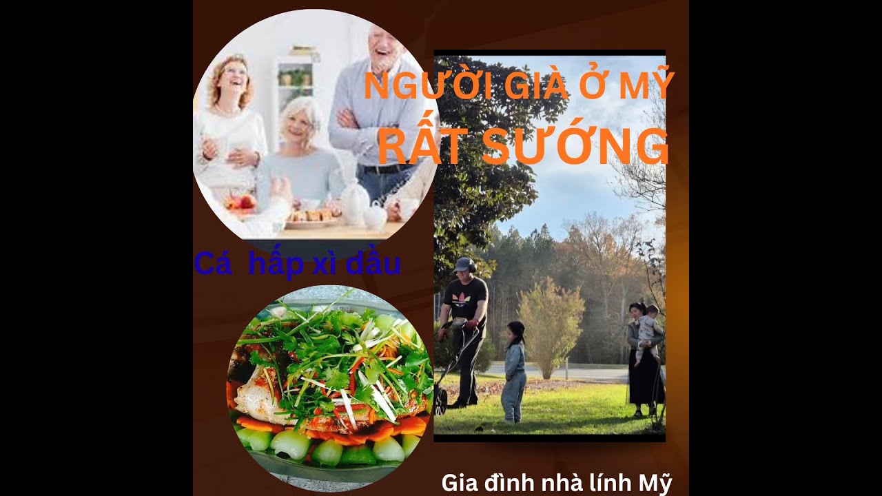 Người già ở Mỹ rất sướng  /Làm vườn ở Mỹ /| Gia Đình Lính Mỹ/The US Military family